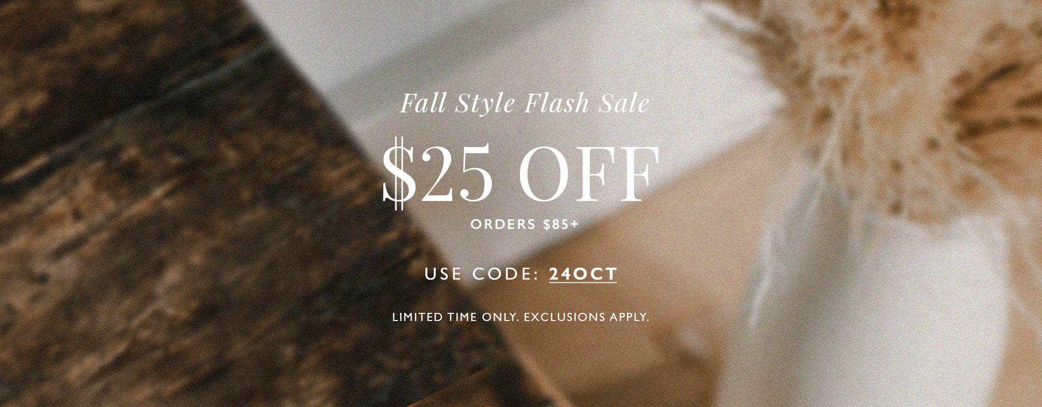 Fall Style Flash Sale