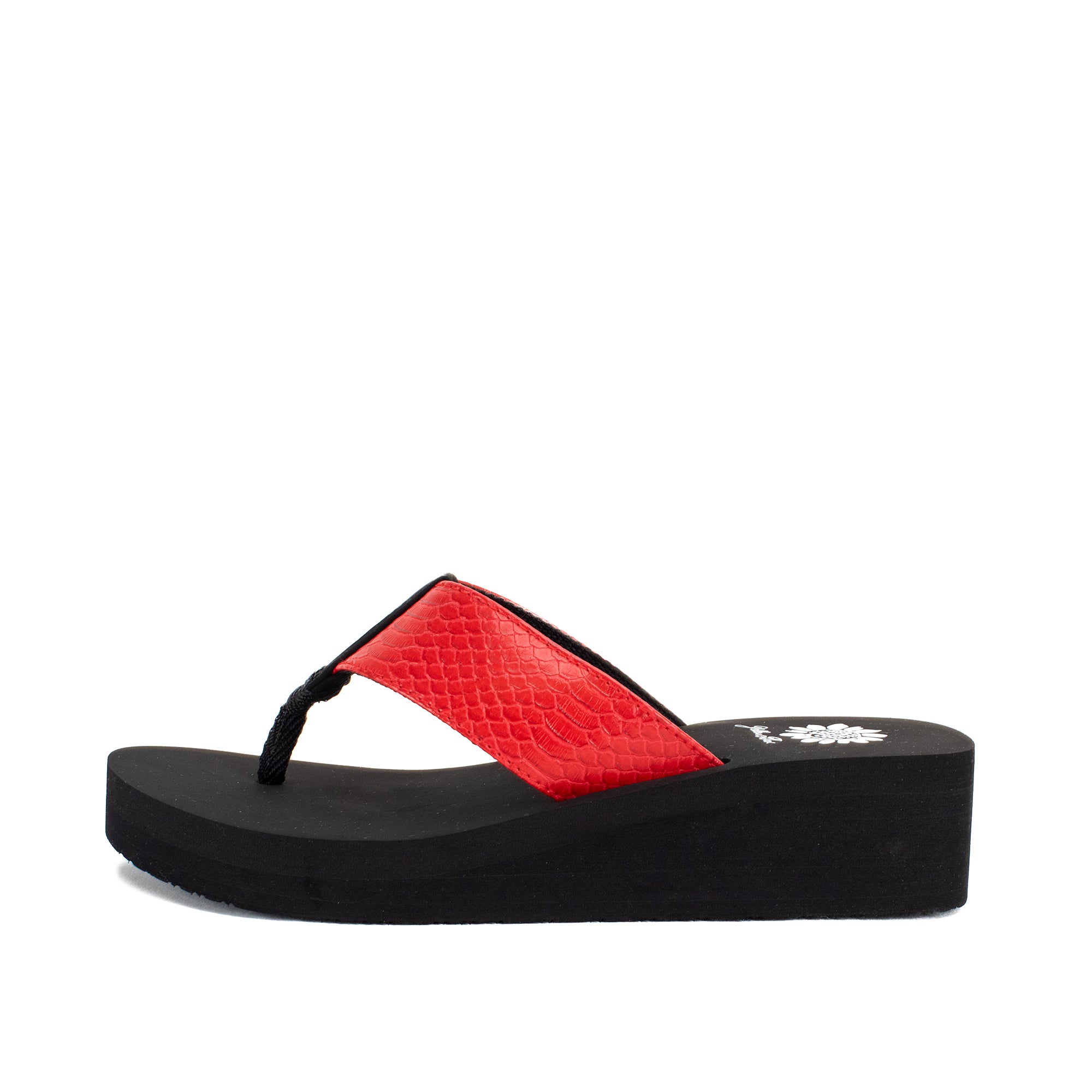 Yellow Box Sarana Wedge Flip Flop Yellow Box Official Site Red 11