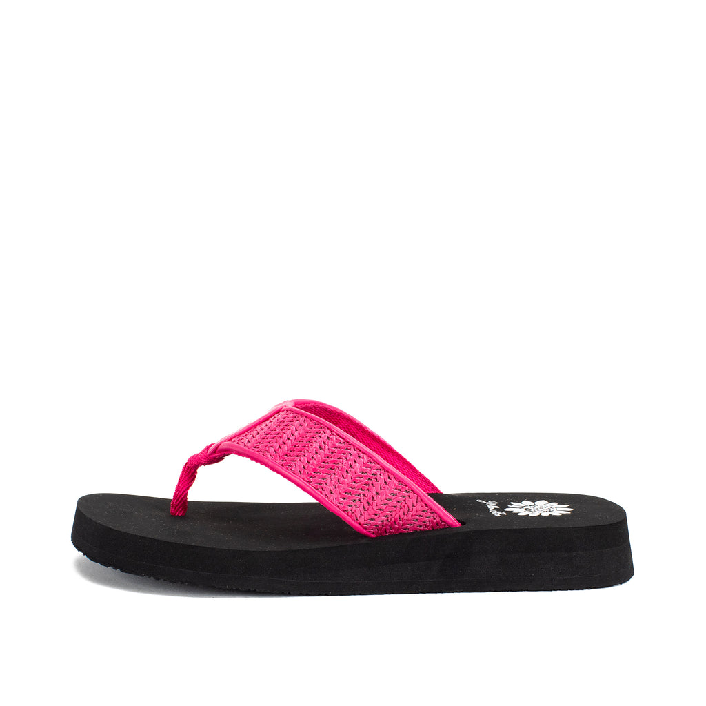 Tongs Sportives Fuchsia Pour Enfants - Sandales ABAIRA - Bout Renforcé Et Fermeture Réglable