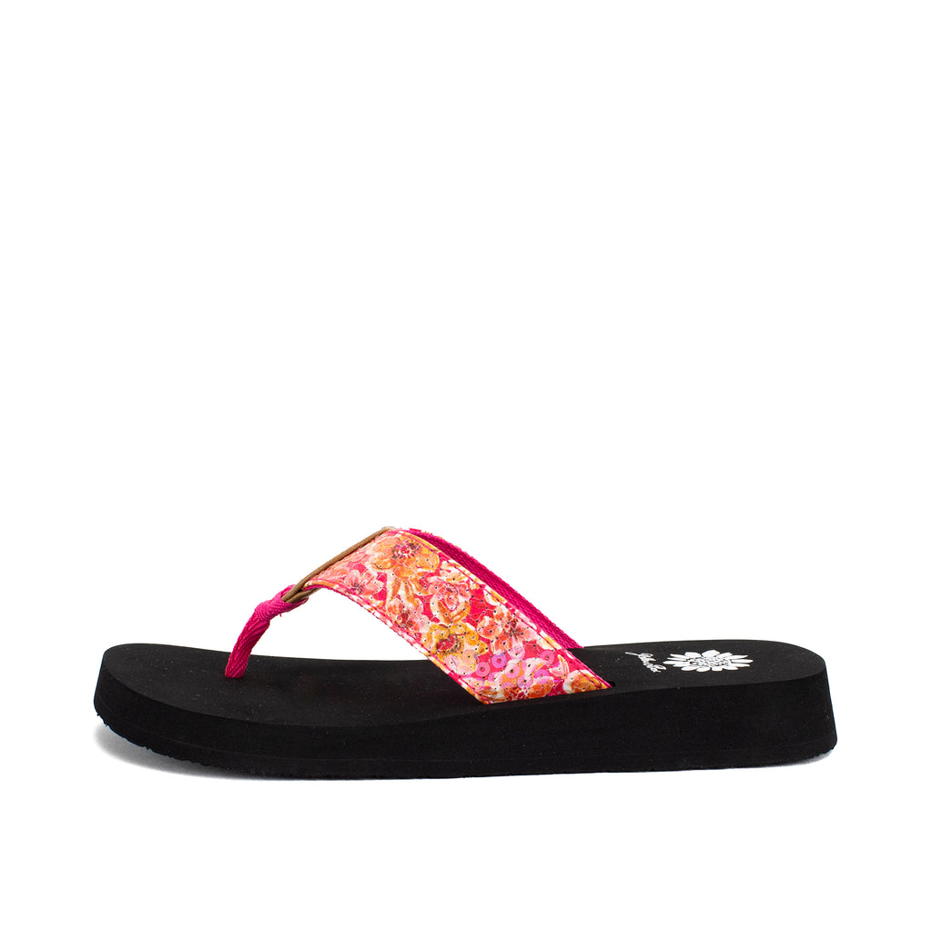 Yellow Box Floral Slip-Ons for Women