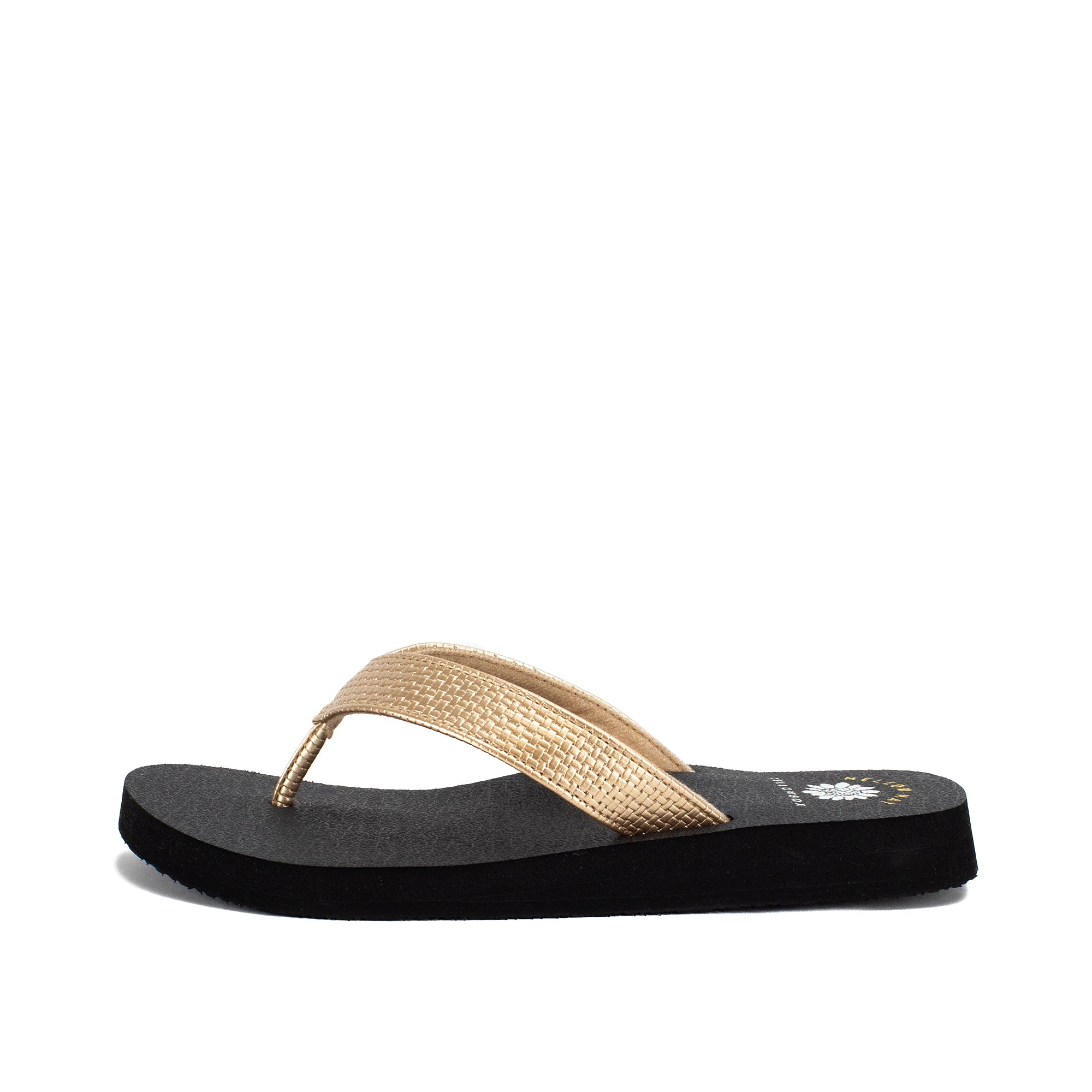 Women's Yellow Box Frizzle Flip-Flops