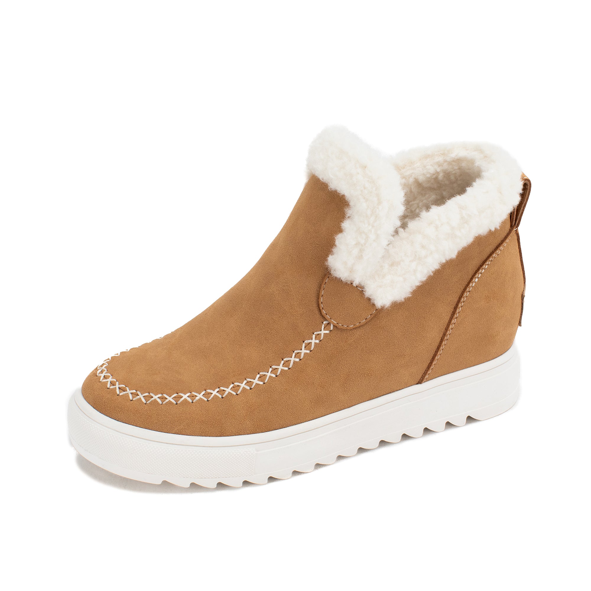 Moritz Shearling Wedge Sneaker | Yellow Box Official Site – YELLOW