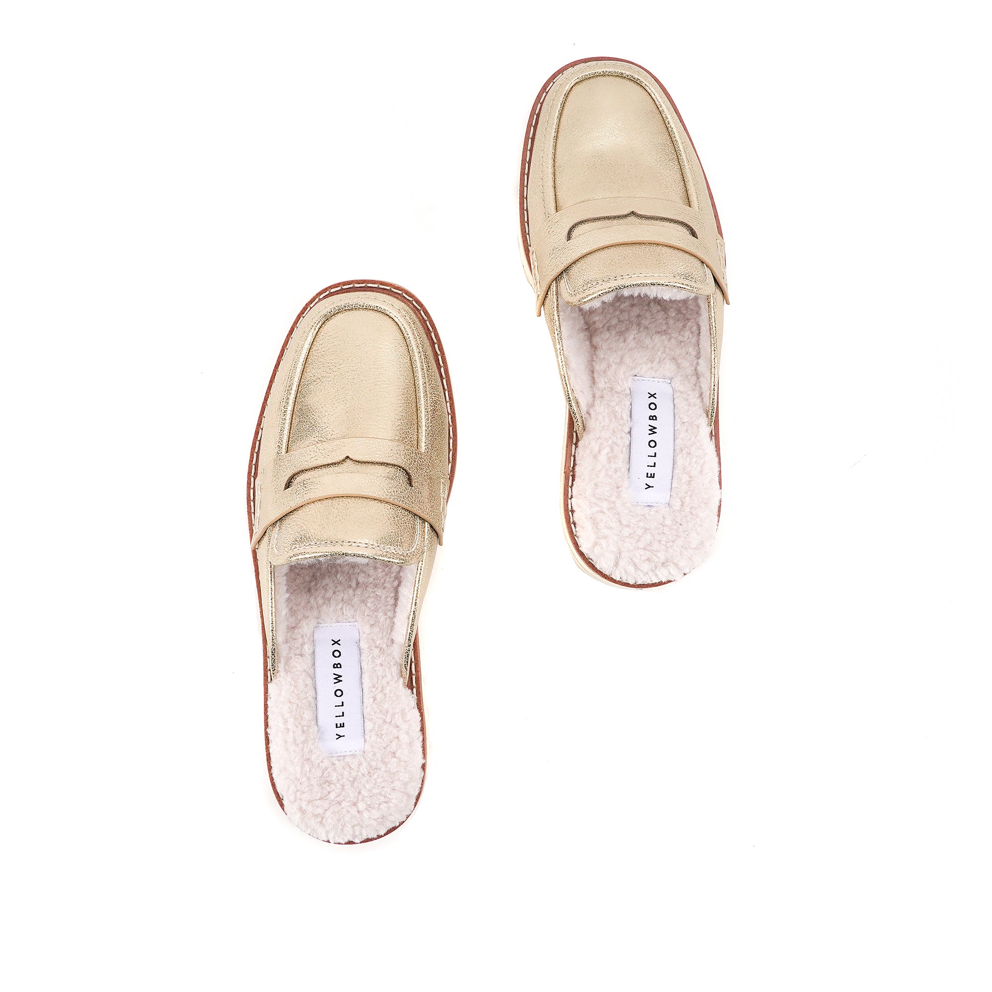 Shareen Shearling Loafer Mule | Yellow Box Official Site – YELLOW