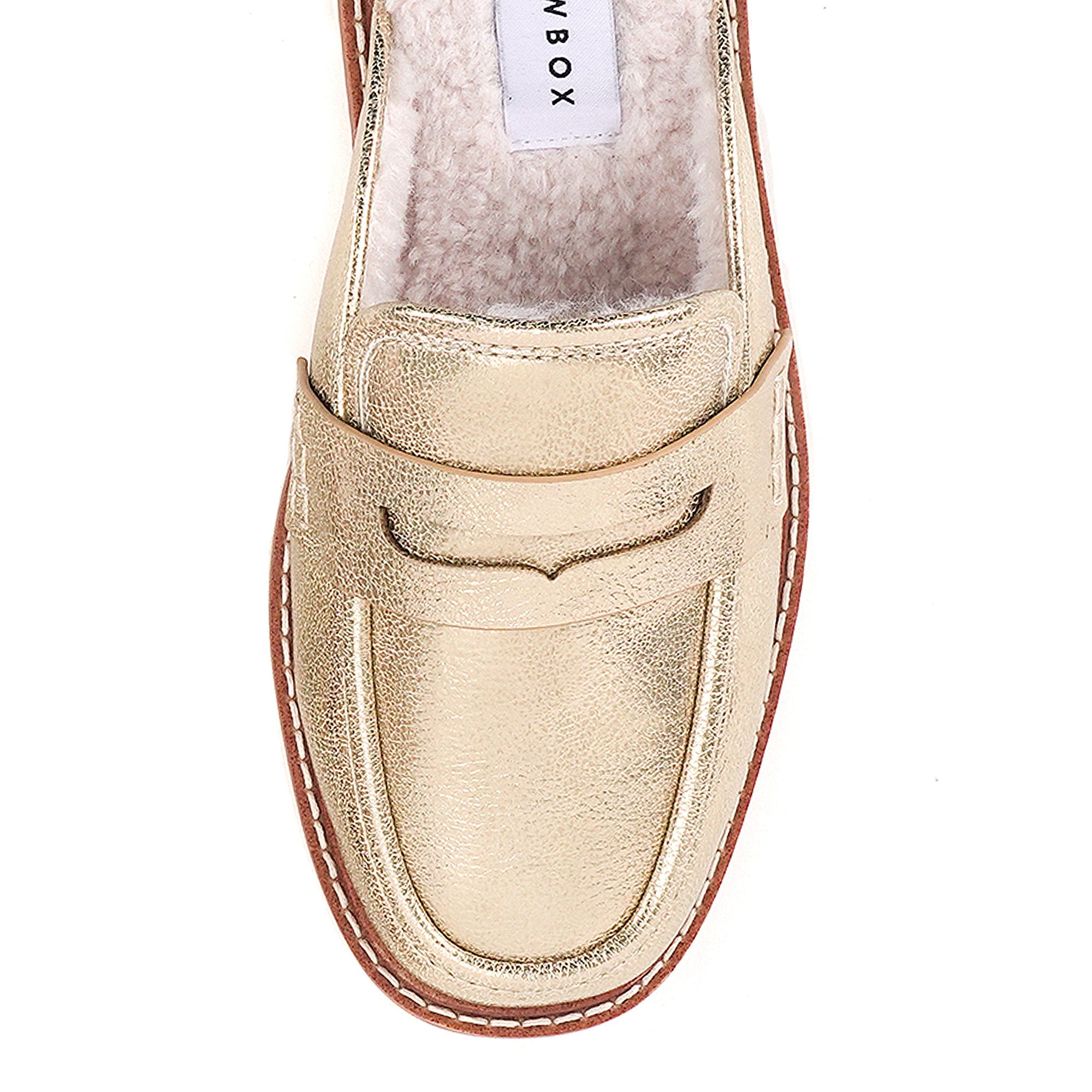 Shareen Shearling Loafer Mule | Yellow Box Official Site – YELLOW