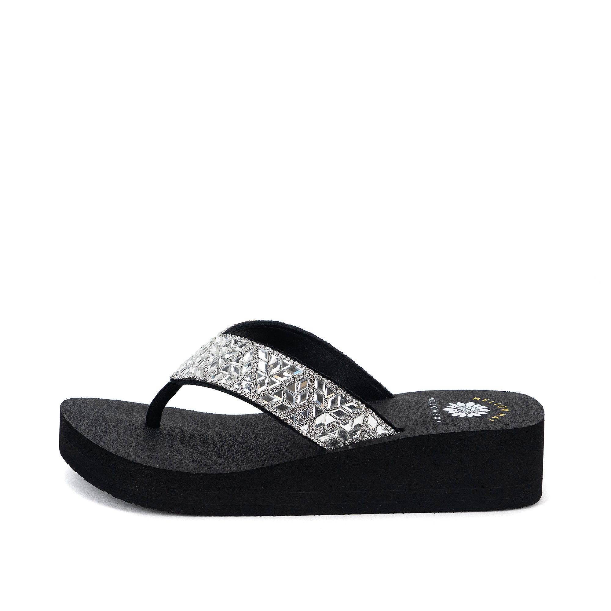 靴 YELLOW TOKYO BLACK PLATFORM SANDALS (XL) 靴 YELLOW TOKYO