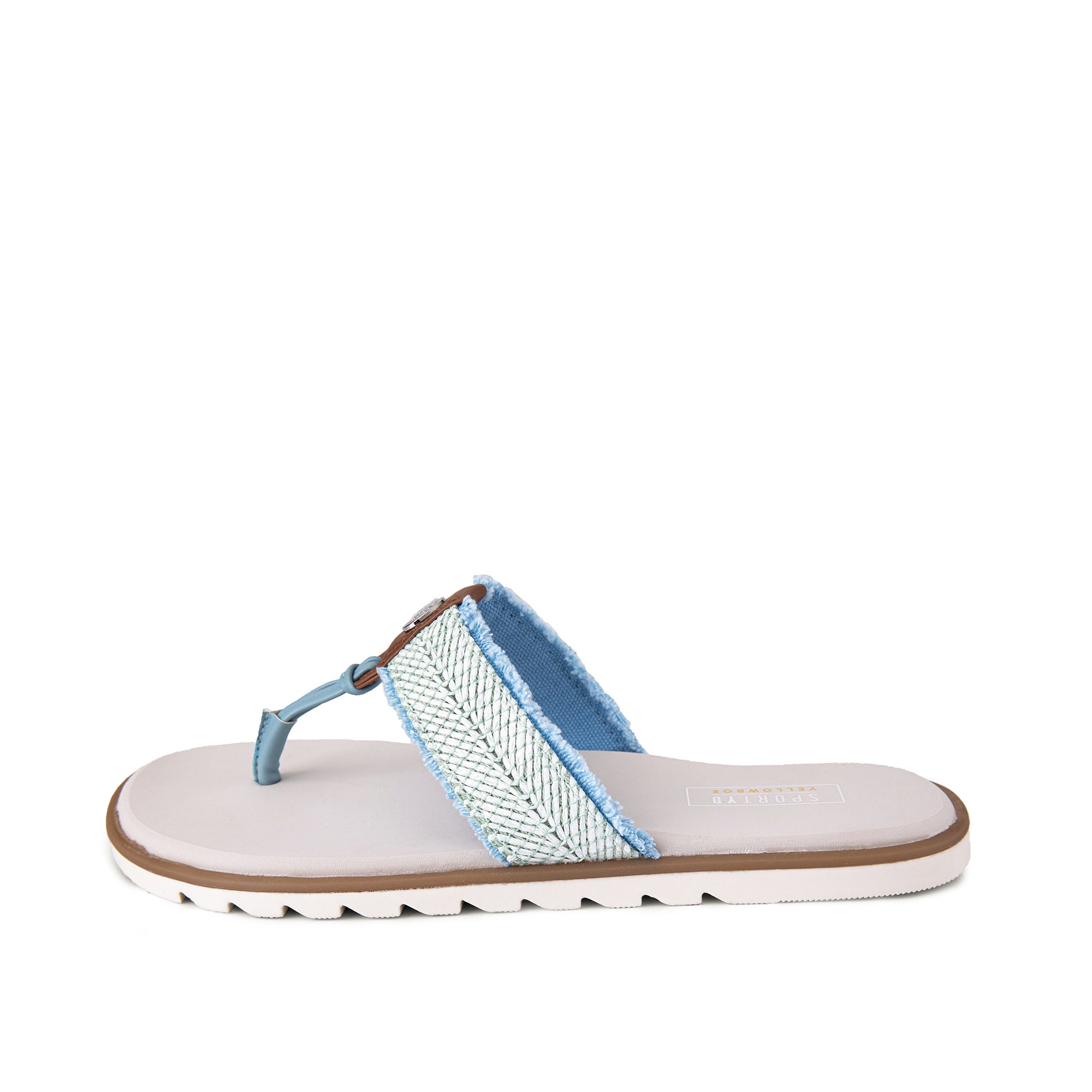 Stencil Thong Sandal