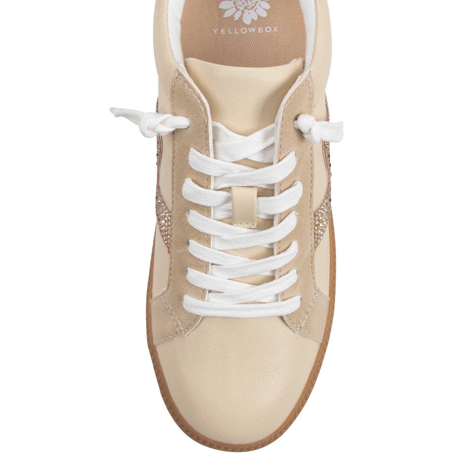 Ziti Crystal Sneaker | Yellow Box Official Site – Yellow Box Footwear