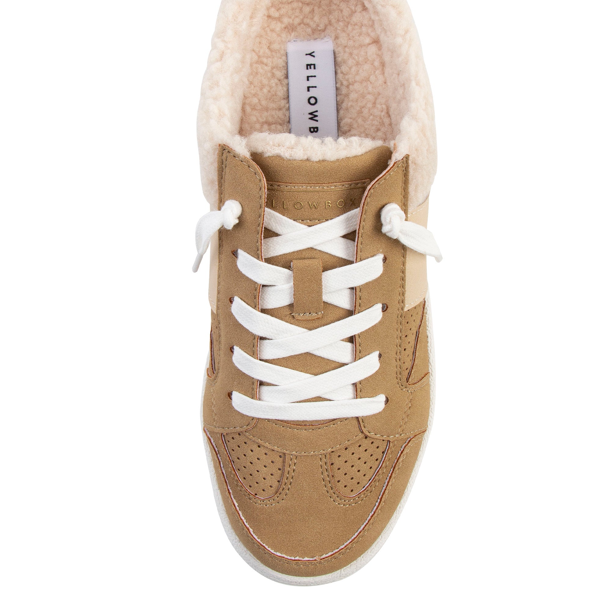 Corbin Shearling Mule Sneaker | Yellow Box Official Site – Yellow