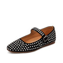 Yellowbox Cantara Mary Jane Flats in Burgundy