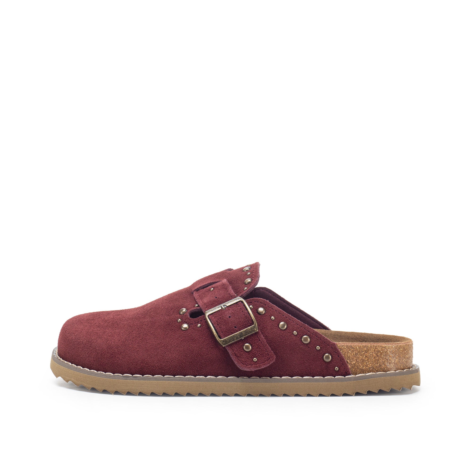 Mirage Studded Suede Clog