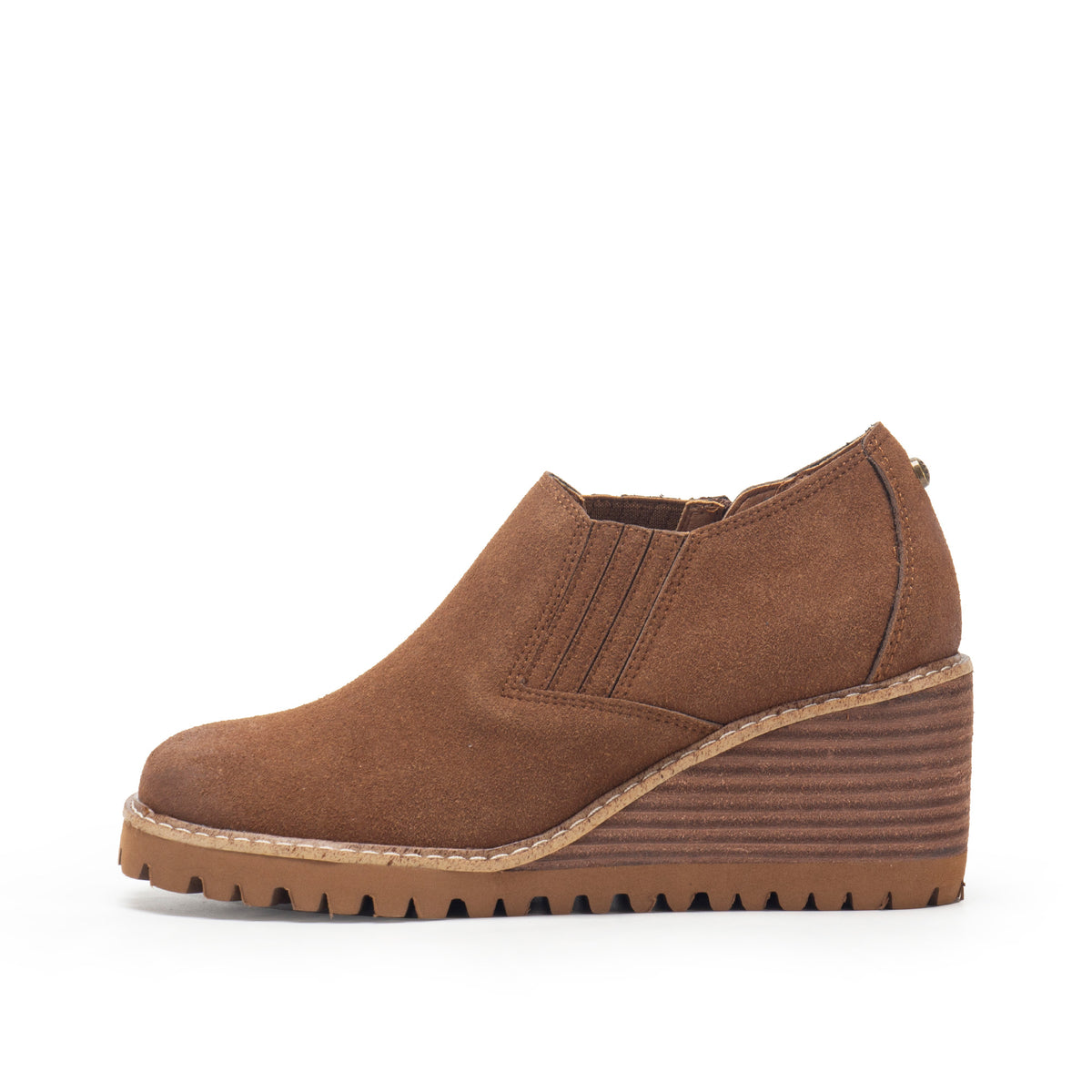 Inska Wedge Ankle Bootie