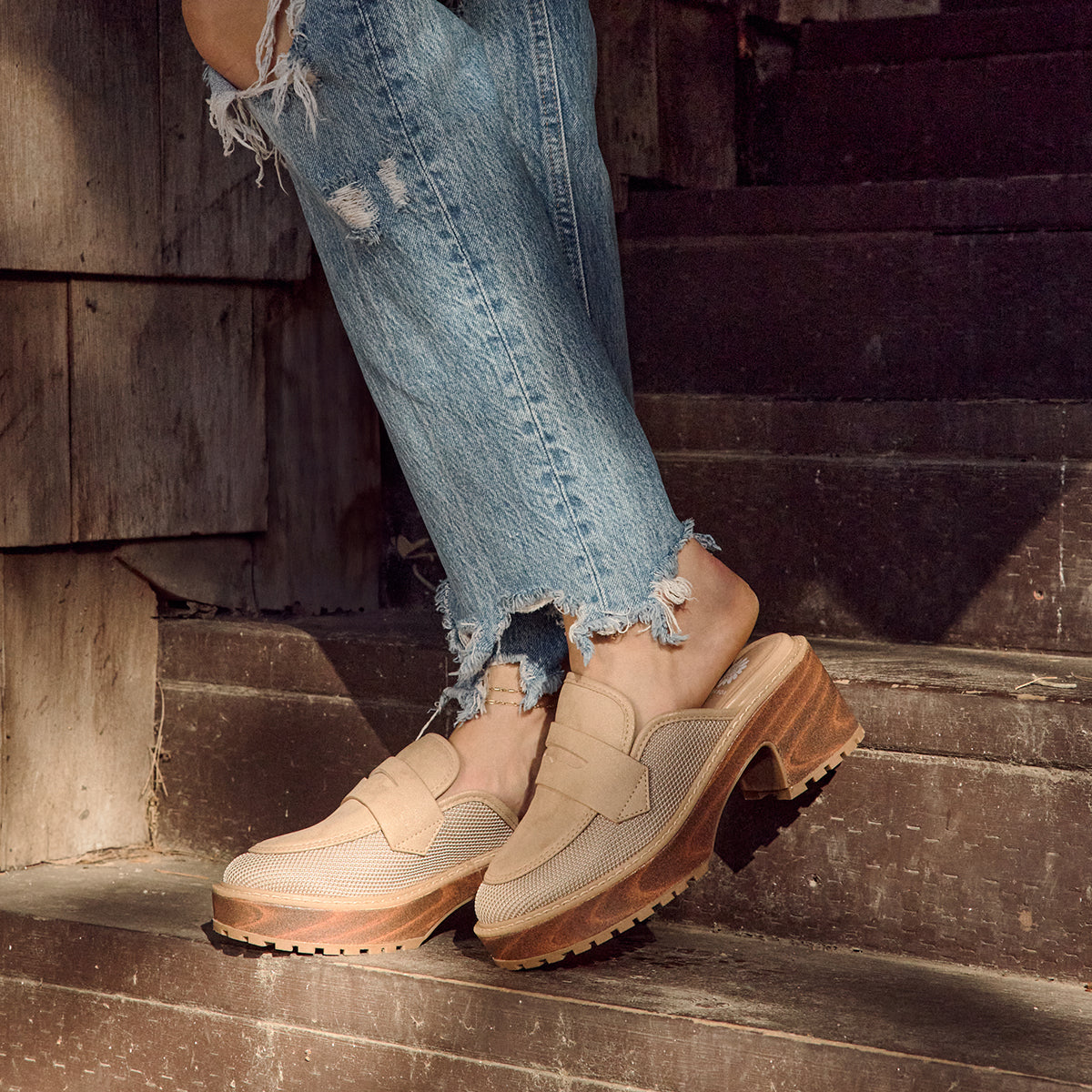 Barclay Penny-Loafer Clog | Yellow Box Official Site – YELLOW BOX