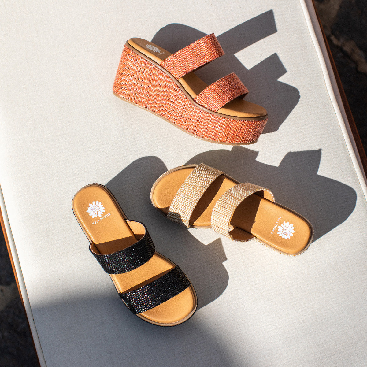 Inisa Wedge Sandal | Yellow Box Official Site – YELLOW BOX FOOTWEAR