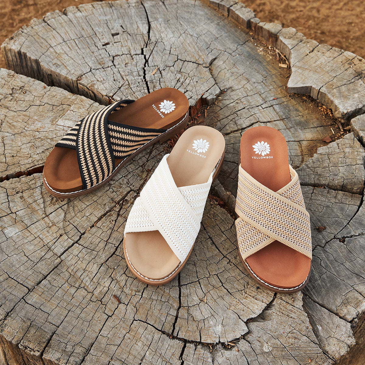 Kable Slide Sandal | Yellow Box Official Site – YELLOW BOX FOOTWEAR