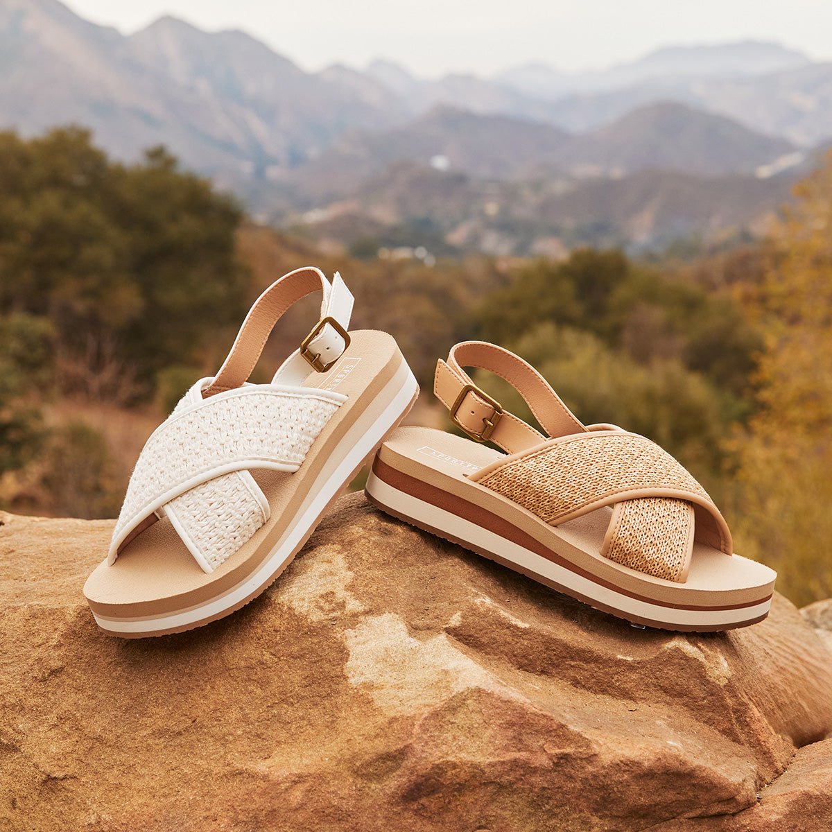 Mariane Flatform Sandal | Yellow Box Official Site – YELLOW BOX