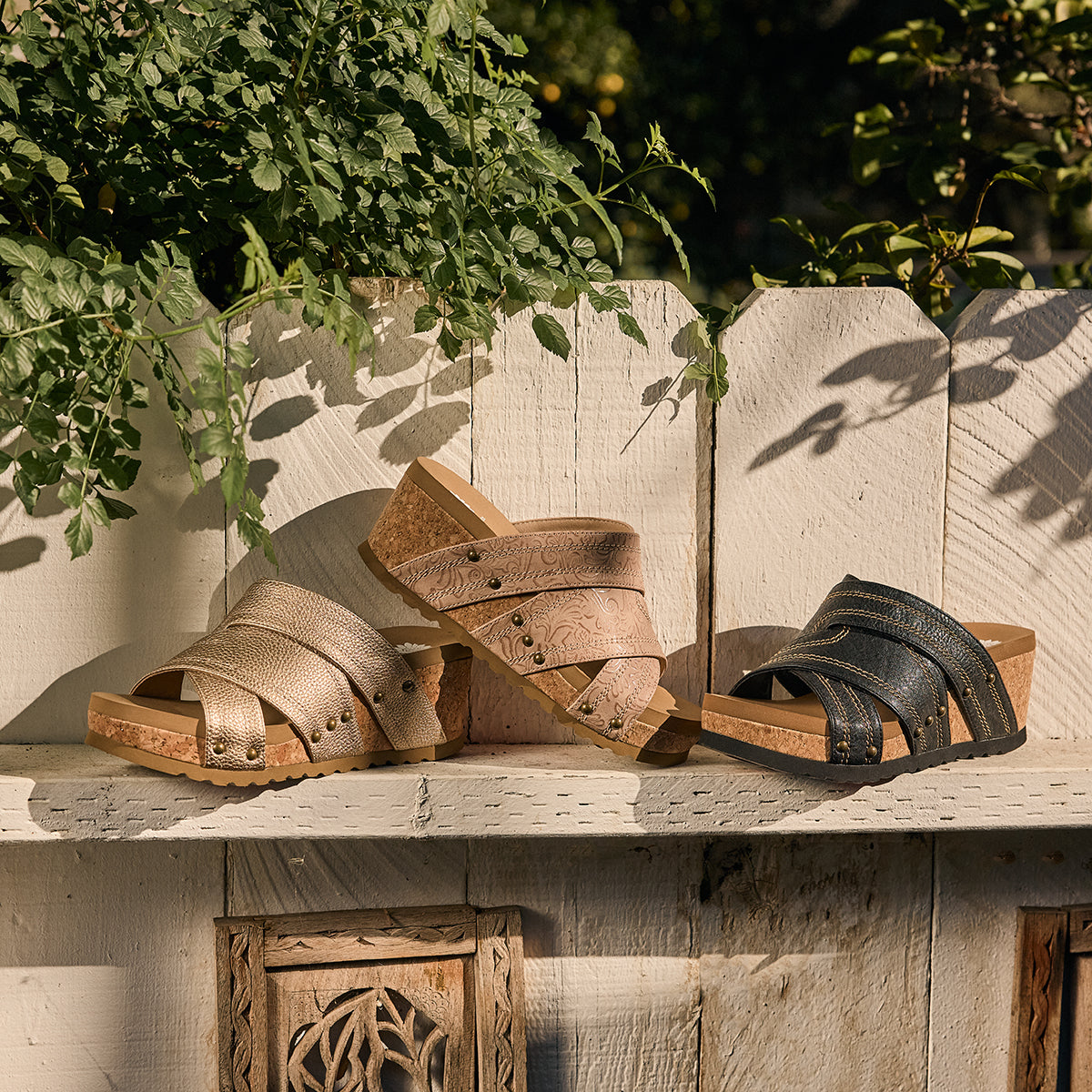 Alice Cork Wedge Sandal | Yellow Box Official Site – YELLOW BOX