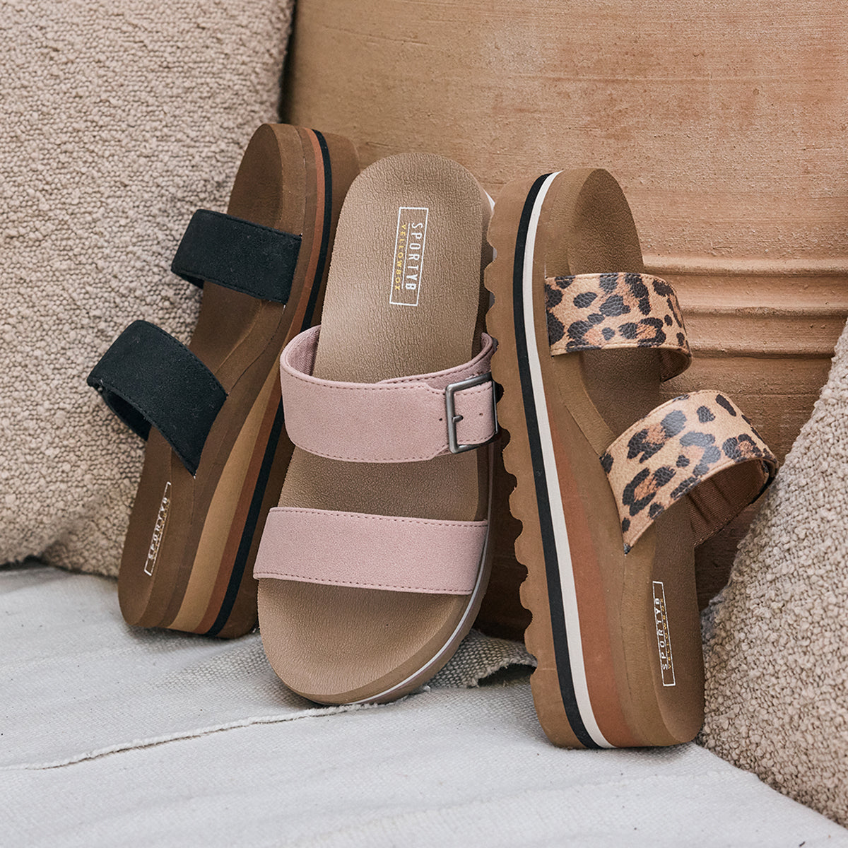 Catalena Flatform Sandal | Yellow Box Official Site – YELLOW BOX