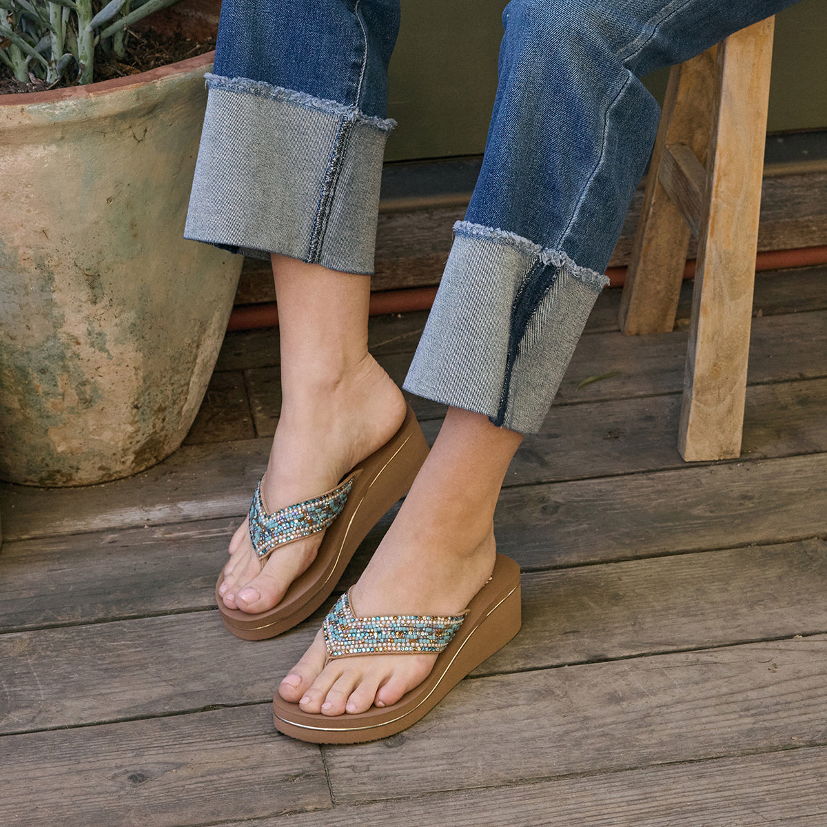 Sari Wedge Sandal | Yellow Box Official Site – YELLOW BOX FOOTWEAR