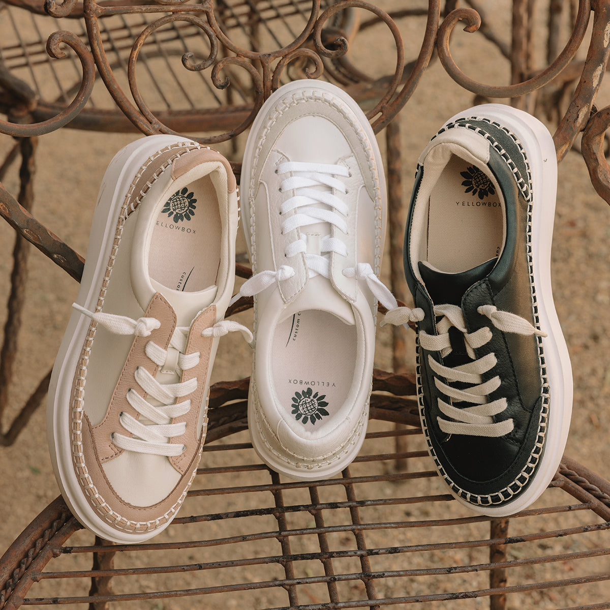 Eloise Flatform Sneaker | Yellow Box Official Site – Yellow Box