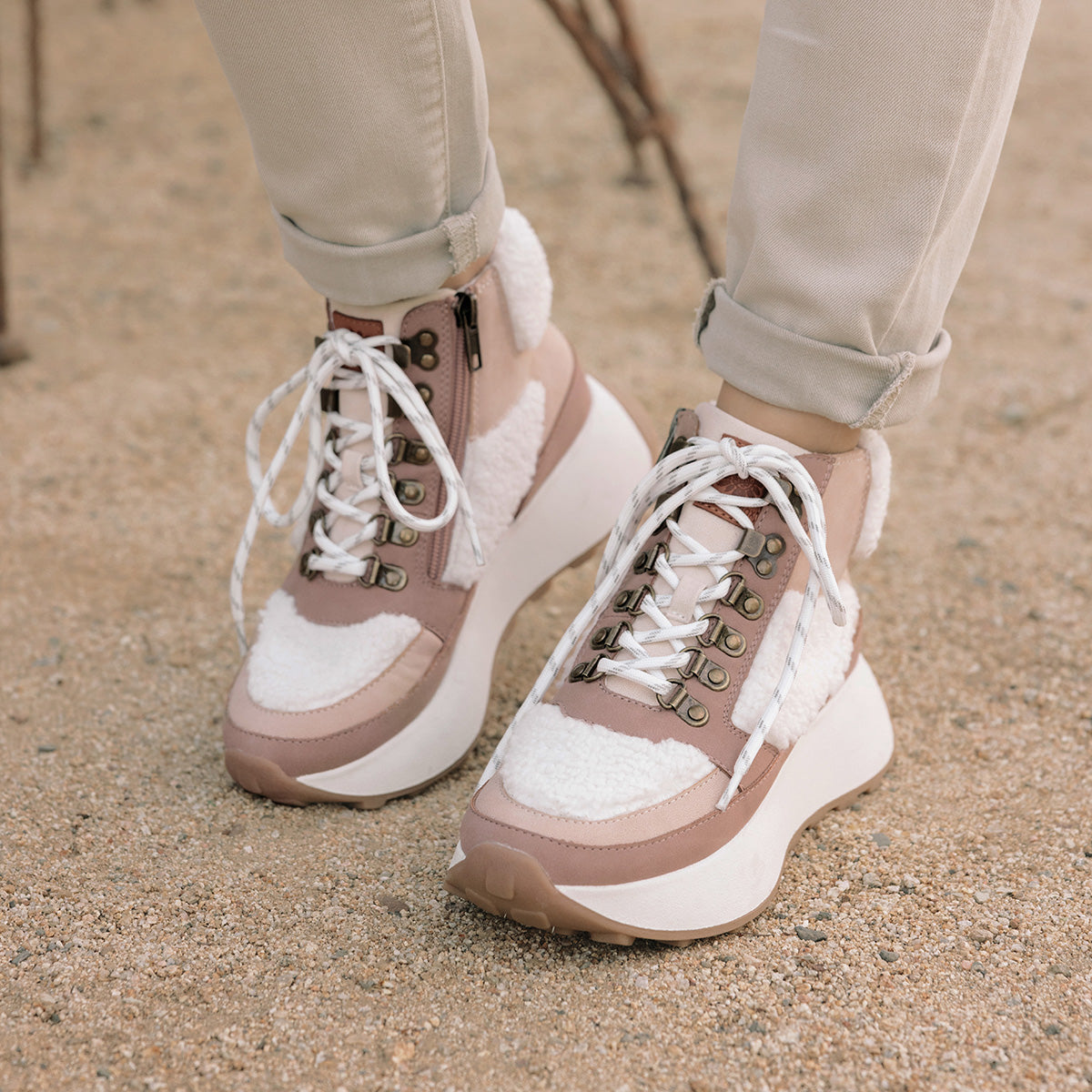 Hacey Flatform Hiker Boot | Yellow Box Official Site – Yellow Box