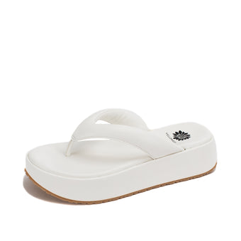 Asbury Flatform Sandal – Yellow Box