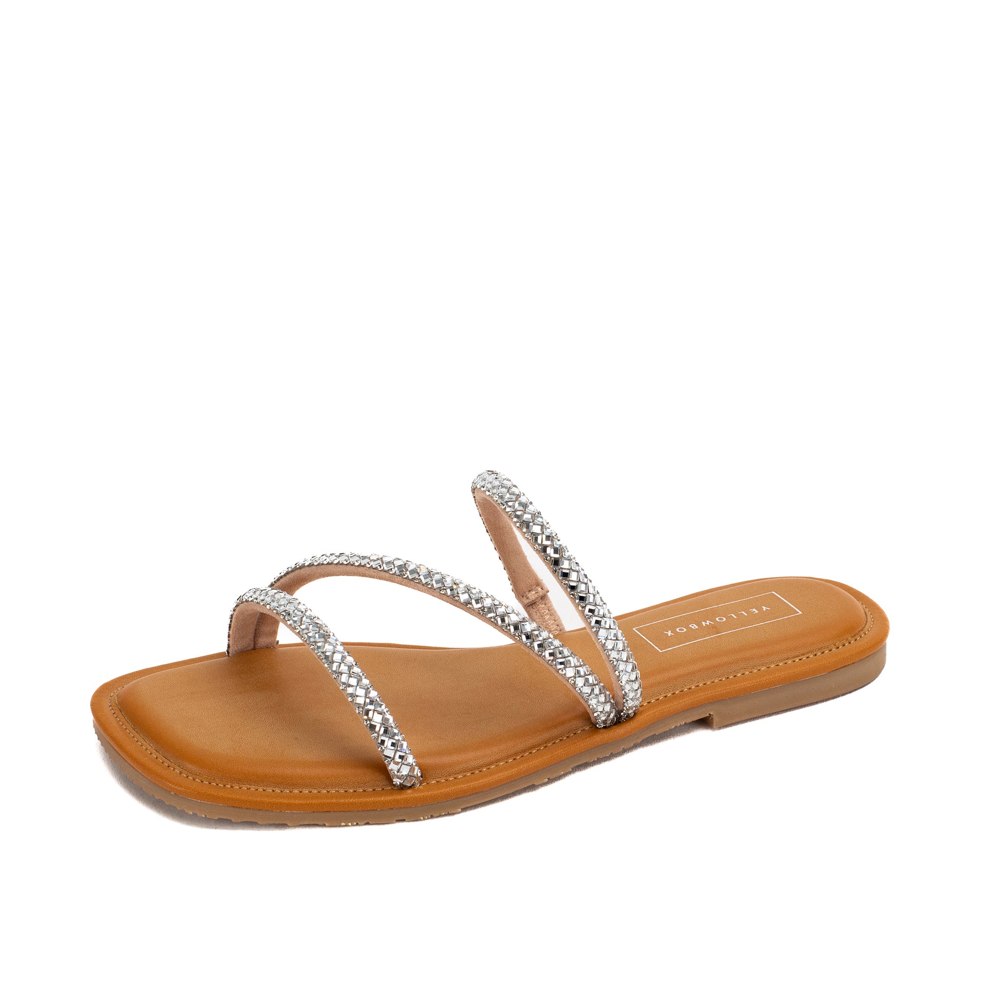 Darian Flat Sandal Yellow Box