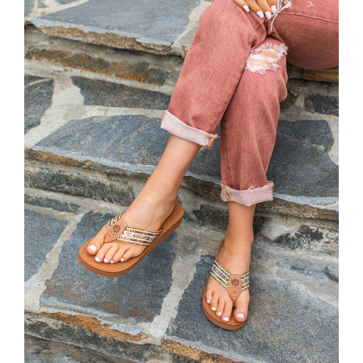 Hemma Flip Flop Sandal – Yellow Box, 46% OFF
